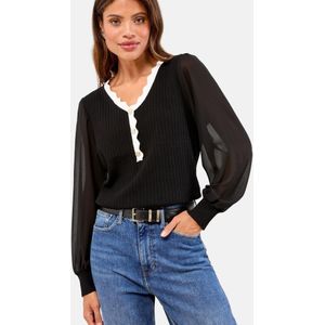 Lipsy Trui  goud / zwart / wit