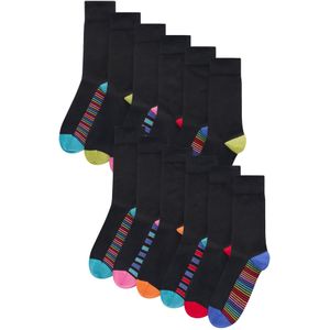 Next Sokken  royal blue/koningsblauw / lichtblauw / lichtrood / zwart