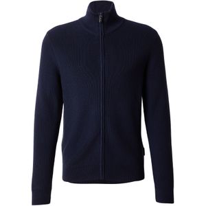 HECHTER PARIS Gebreid vest  donkerblauw