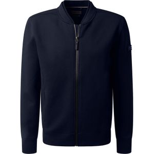 PIERRE CARDIN Sweatvest  donkerblauw / zwart