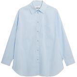 ARMEDANGELS - MAALGAA - Blouse - Lichtblauw - Katoen - Lange Mouw