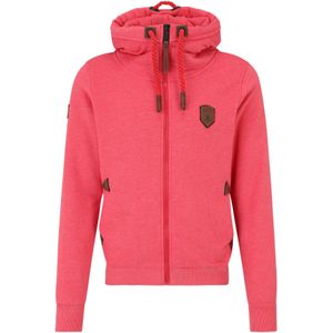 Naketano - Hoodie Schwarzkopf - Cherry Red Melange