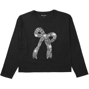 STACCATO Shirt  zwart / zilver