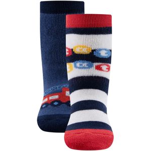 EWERS Sokken  marine / opaal / rood / wit