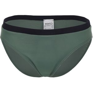 VIVID Bikinibroek 'Mix&Match'  donkergroen / zwart