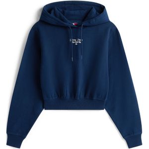 Tommy Jeans Sweatshirt 'ESSENTIAL'  marine / wit