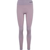 Hummel - Sportbroek - Mauve/Rosa/Zwart - Skinny - High Waist