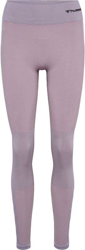 Hummel - Sportbroek - Mauve/Rosa/Zwart - Skinny - High Waist