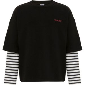 Dandalo Sweatshirt  rood / zwart / wit