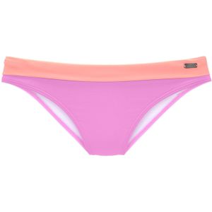 Look - Unikleur Bikinibroekje - Paars - Polyamide