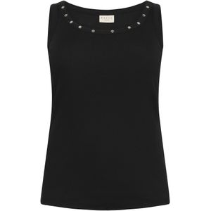 KAFFE CURVE Top 'KCCarina'  zwart