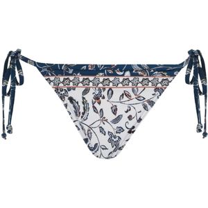 OLYMPIA Bikinibroek  donkerblauw / olijfgroen / lichtrood / wit