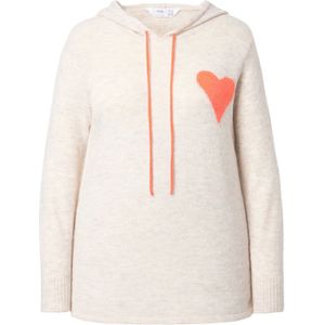 Angel of Style Trui  oranje / offwhite