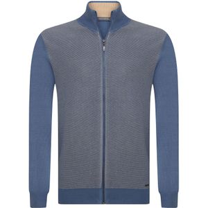 Jacey Quinn Gebreid vest  blauw