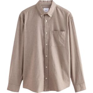 Next Overhemd  donkerbeige