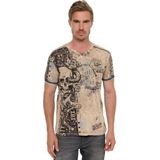 Rusty Neal - T-Shirt - Zwart - 100% Katoen