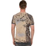 Rusty Neal - T-Shirt - Zwart - 100% Katoen