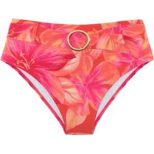 Look - Gedessineerd Bikinibroekje - Perzik - Recycling-Polyamide