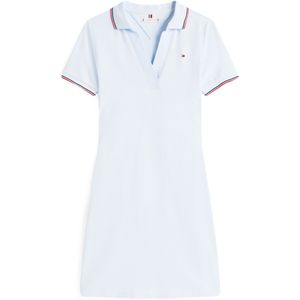 TOMMY HILFIGER Jurk '1985'  navy / pastelblauw / cranberry / wit