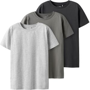 TWO SOON Shirt  grijs / donkergrijs