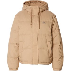 Calvin Klein Jeans Tussenjas  lichtbruin