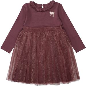 STACCATO Jurk  donkerroze