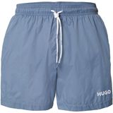HUGO Zwemshorts 'HAITI'  smoky blue / wit
