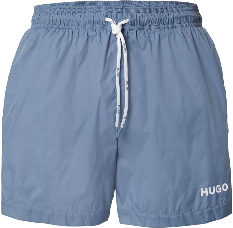 HUGO Zwemshorts 'HAITI'  smoky blue / wit