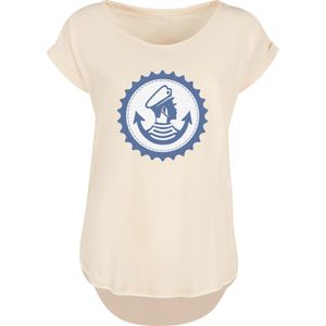 F4NT4STIC Shirt 'Knut und Jan Hamburg'  beige / blauw / wit