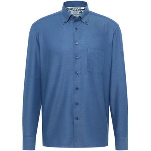Eterna - Overhemd - Denim - MODERN FIT - Lange Mouwen - EASY IRON