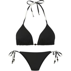 Look - Beugelbikini - Zwart - Zonder Beugels - Verwijderbare Softcups