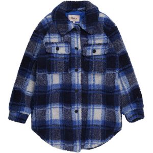 ONLY GIRLS Tussenjas 'Camilla'  blauw / donkerblauw / wit