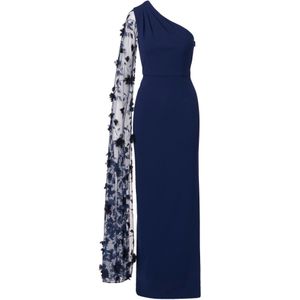 Adrianna Papell Avondjurk  donkerblauw