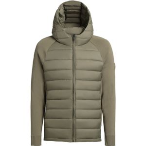 khujo Tussenjas 'Nilon'  olijfgroen