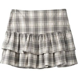 Bershka Rok  beige / donkerbeige / zwart