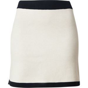 VILA Rok 'VICASSIE'  zwart / natuurwit