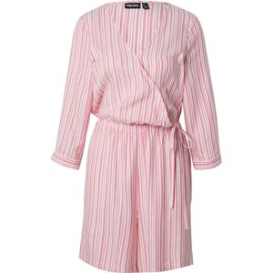 PIECES Jumpsuit 'ALVINA'  rosa / wit