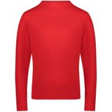 Gebreide pullover met ribboorden