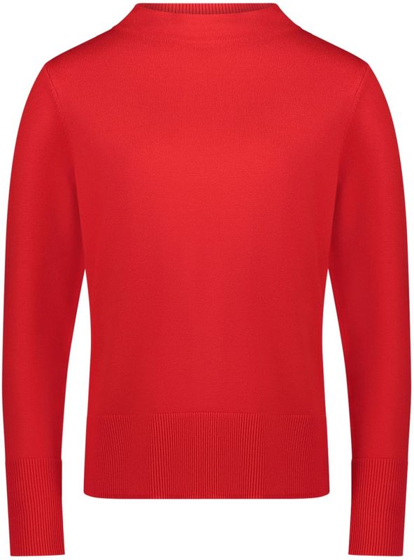 Gebreide pullover met ribboorden