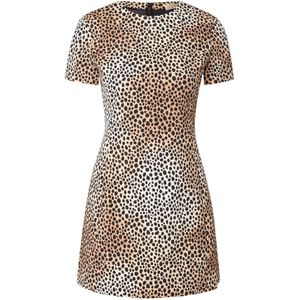 MICHAEL Michael Kors Jurk  crème / mokka / zwart
