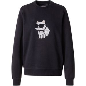 Karl Lagerfeld - A3W20066 - Sweater - Zwart - Casual - Katoen