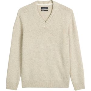 Marc O'Polo - Gebreide Pullover - Mêlee - Regular Fit - Wolmix