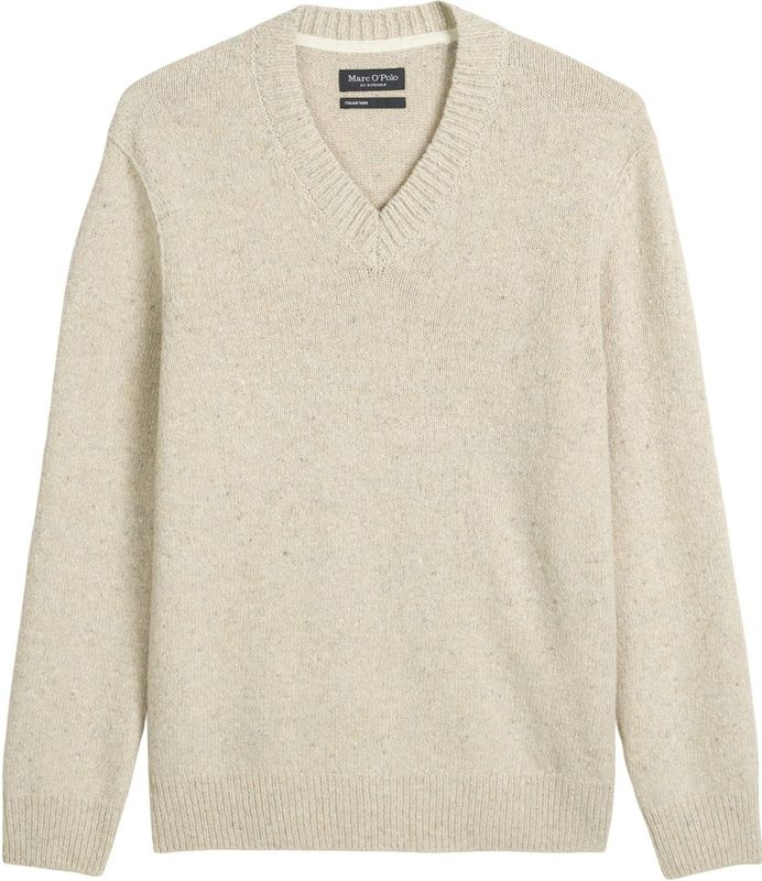 Marc O'Polo - Gebreide Pullover - Mêlee - Regular Fit - Wolmix