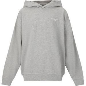 Les'Arcs Sweatshirt 'Lea'  grijs gemêleerd / wit