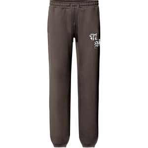 Multiply Apparel Broek  bruin / wit