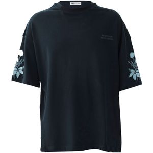 VAMOS CLO Shirt 'Everlasting Daisy'  gemengde kleuren / zwart