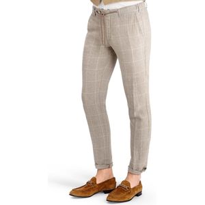 MMX Germany Chino 'Cervus'  lichtbruin / wit