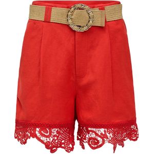 Salsa Jeans Broek  rood
