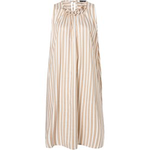 Ana Alcazar Jurk 'Zatora'  sand / wit