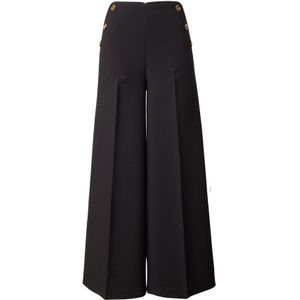 King Louie Pantalon 'Pia'  zwart